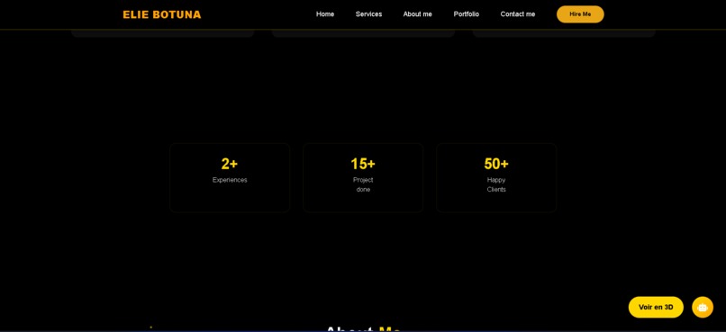 Elie Fortofolio – screenshot 3