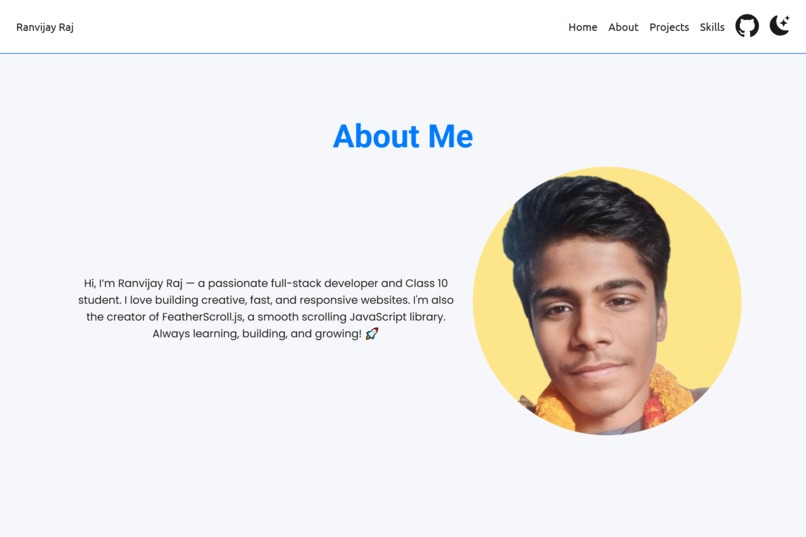 My Portfolio – screenshot 2
