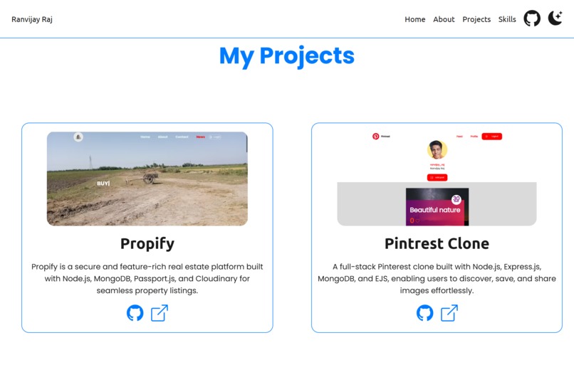 My Portfolio – screenshot 6