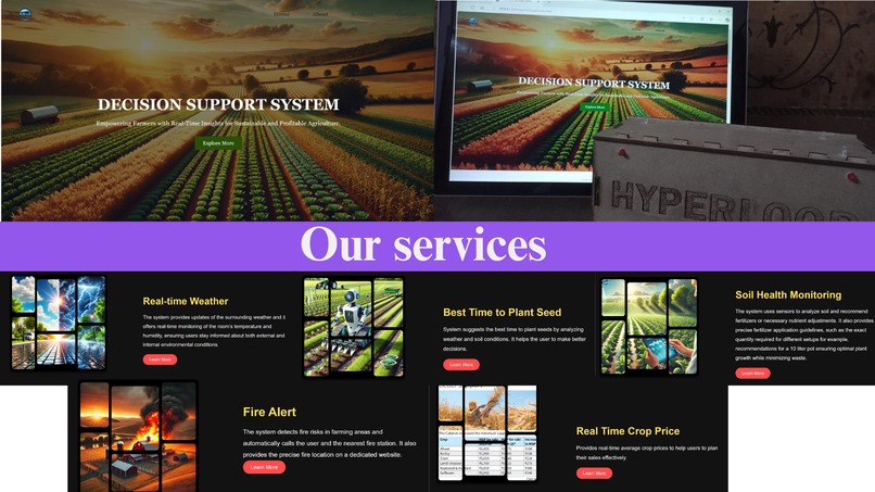 DSS for farming  – screenshot 2