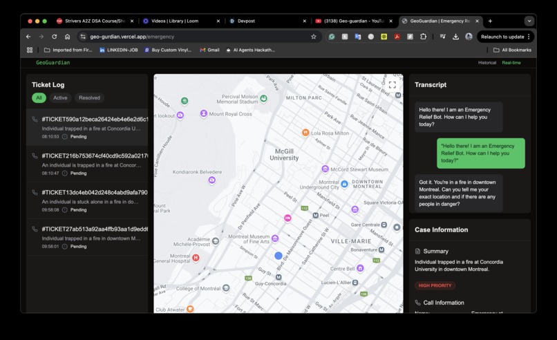 GeoGuardian – screenshot 2