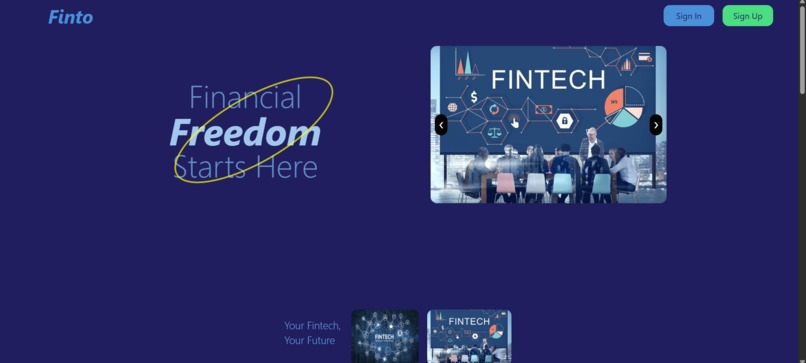 A website which helps us to gain financial knowledge. – screenshot 1