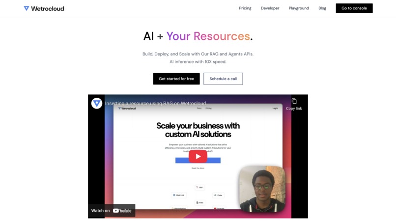 Wetrocloud – screenshot 1