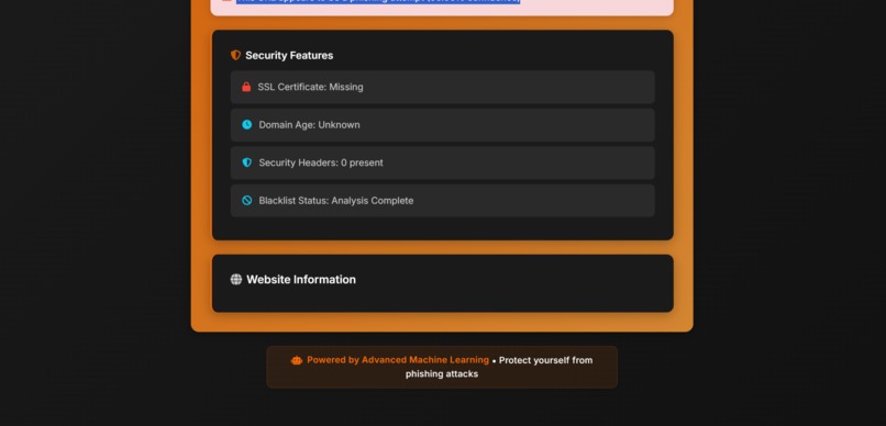 Fake URL Detector – screenshot 2