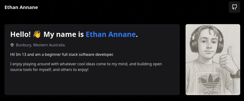 Ethan Annane's Portfilo – screenshot 3