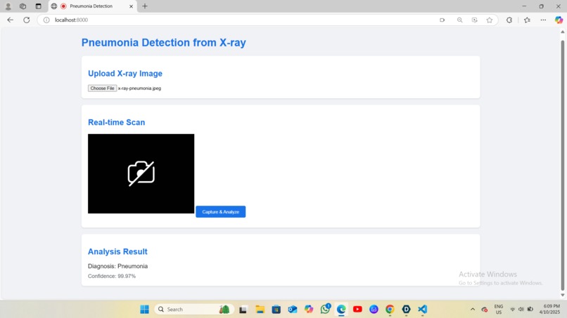 Pneumonia Detector – screenshot 2