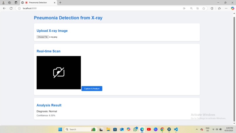Pneumonia Detector – screenshot 3