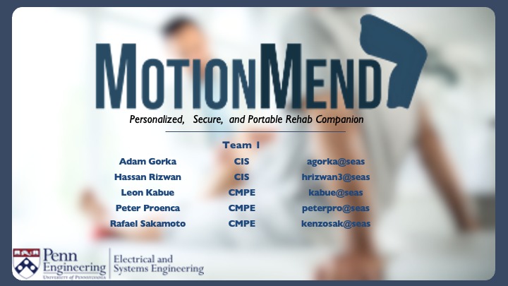 Team 01: MotionMend – screenshot 5