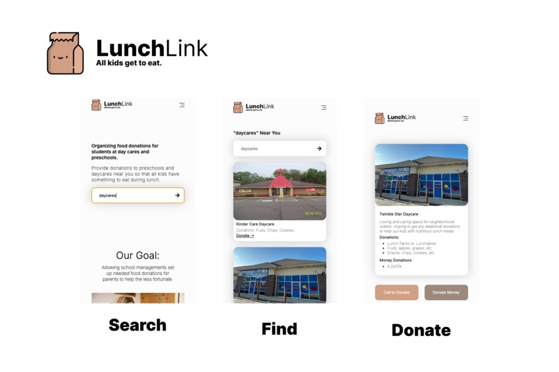 LunchLink: Every kid gets to eat – screenshot 1
