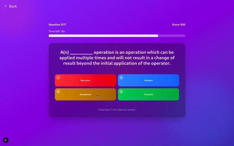 Kwizify – screenshot 1