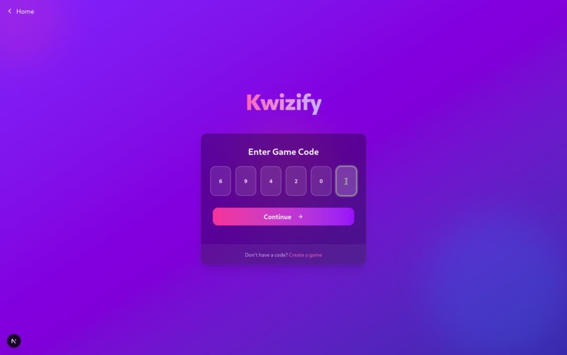 Kwizify – screenshot 2