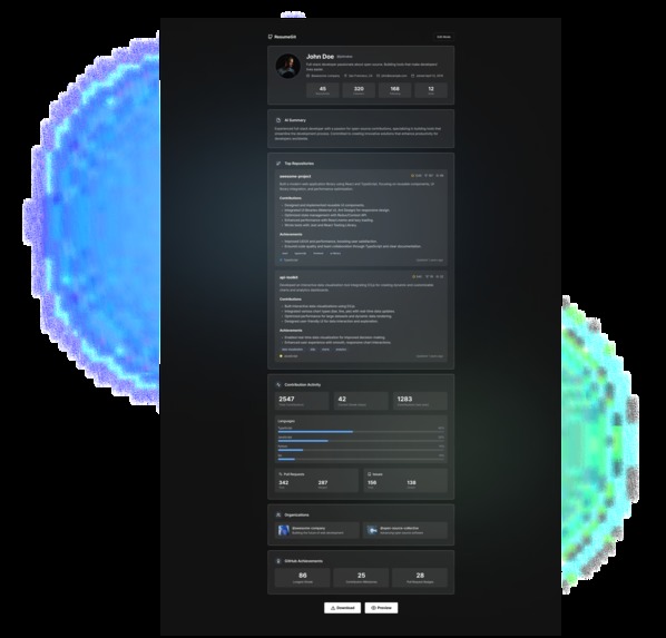 ResumeGit – screenshot 3