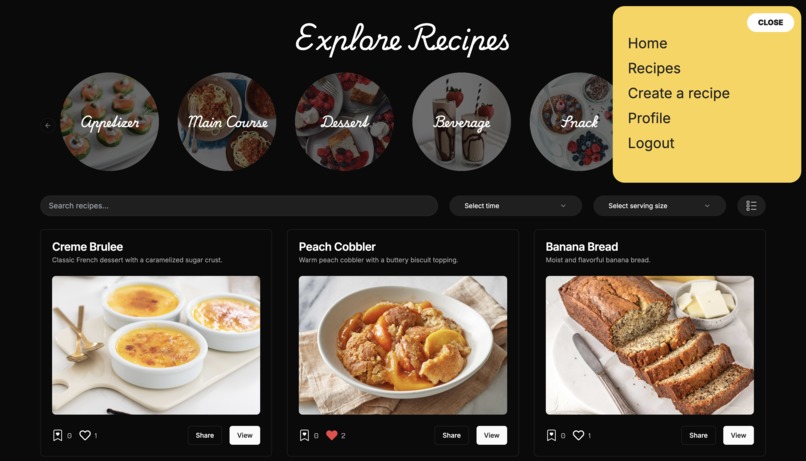 DailyBites – screenshot 2