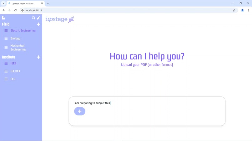 upDocs – screenshot 2