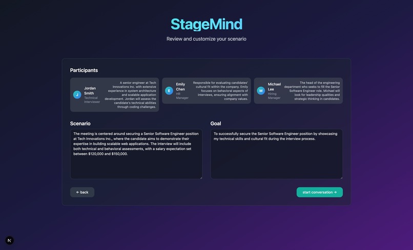 StageMind – screenshot 4
