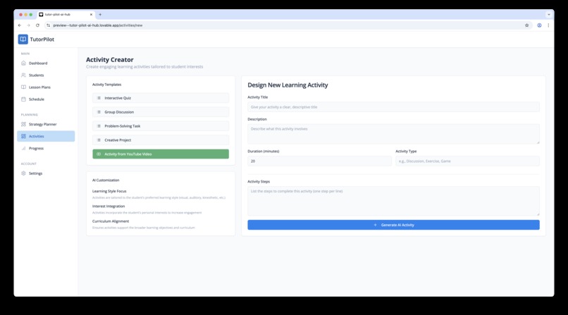 TutorBase – screenshot 5