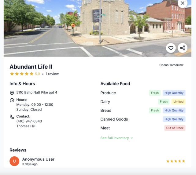 FoodShare – screenshot 1