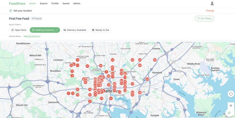 FoodShare – screenshot 2