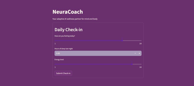 NeuraCoach – screenshot 1