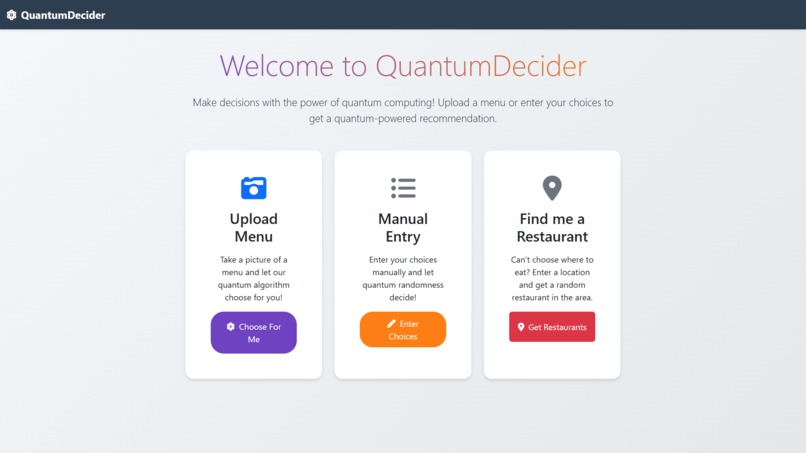 QuantumDecider – screenshot 1