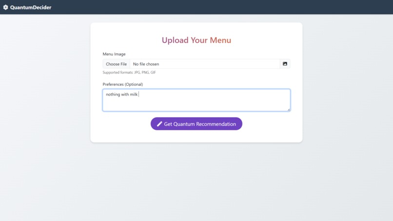 QuantumDecider – screenshot 2