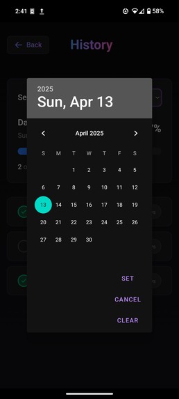 Habitz – screenshot 2