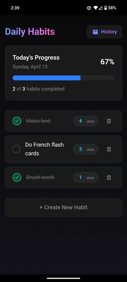 Habitz – screenshot 5