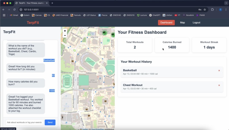 TerpFit – screenshot 6