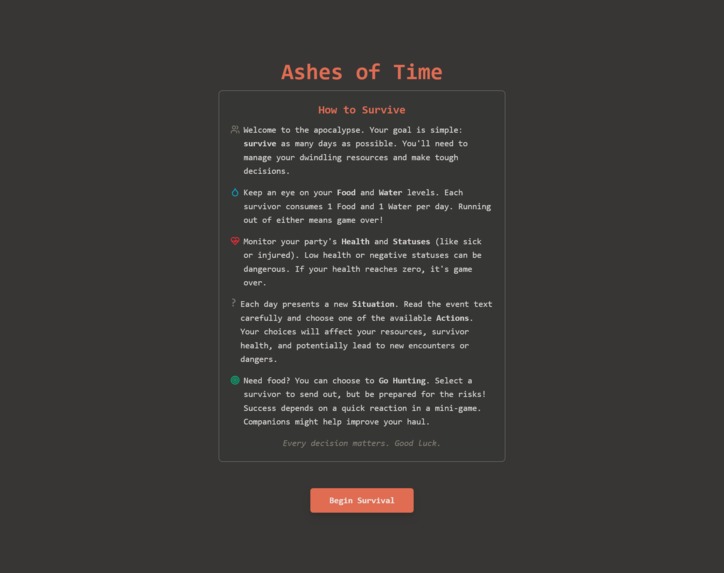 Ashes of Time – screenshot 2