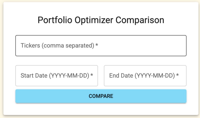 Quantum vs Classical Portfolio Optimization – screenshot 2