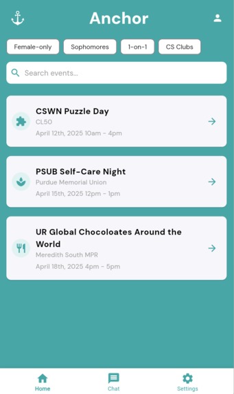 Anchor – screenshot 1