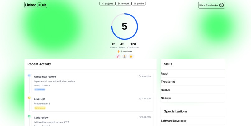 [Ogólna][DROP TABLE DRUZYNY;] LinkedHub – screenshot 6