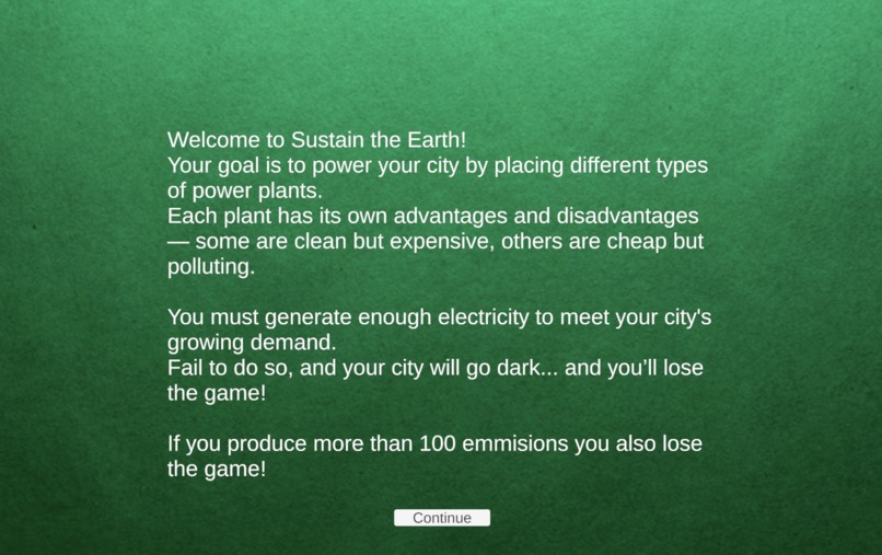 Sustain the Earth – screenshot 6