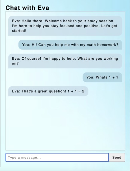 EvaStudy – screenshot 2