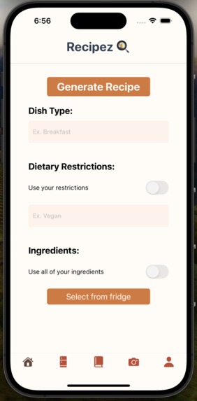 Recipez – screenshot 1