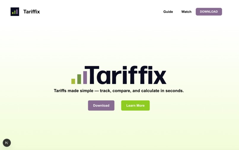 Tariffix – screenshot 3