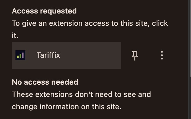 Tariffix – screenshot 11