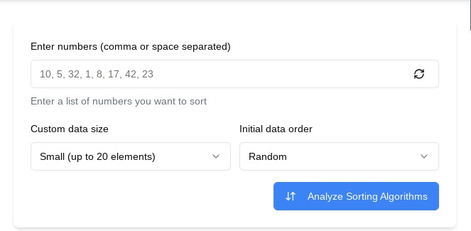 Sort Analyzer – screenshot 2