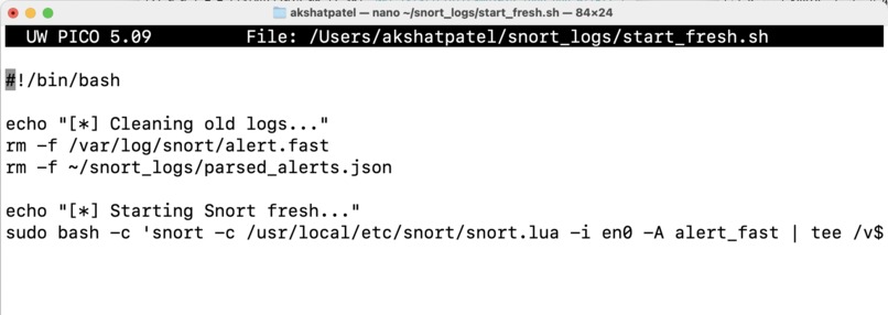 SnortEduGuard – Student Integrity Surveillance System – screenshot 2