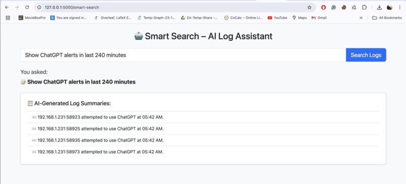 SnortEduGuard – Student Integrity Surveillance System – screenshot 6