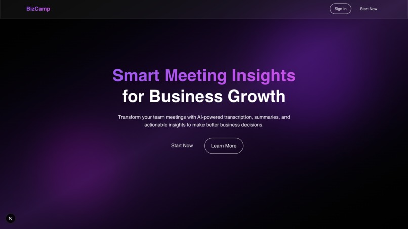 BizCamp – screenshot 1