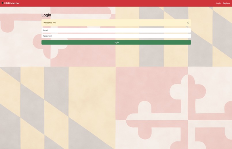  TerpMatch: LLM-Powered Research Connector – screenshot 3