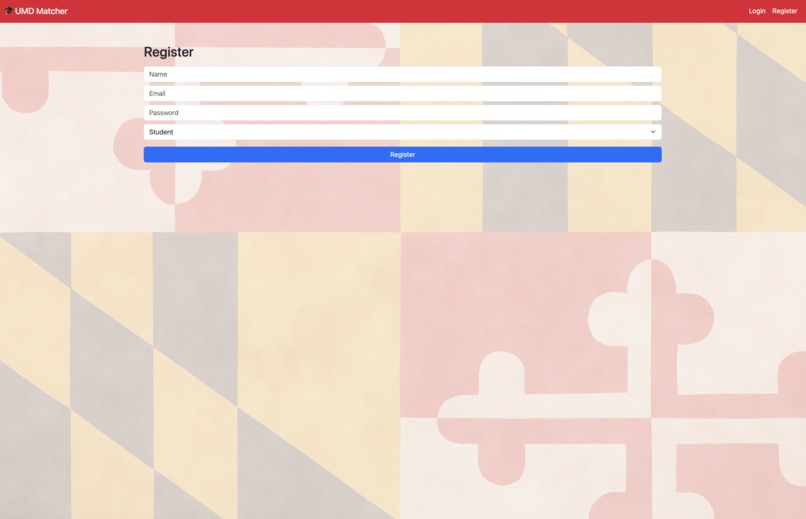  TerpMatch: LLM-Powered Research Connector – screenshot 2