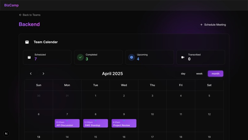 BizCamp – screenshot 4