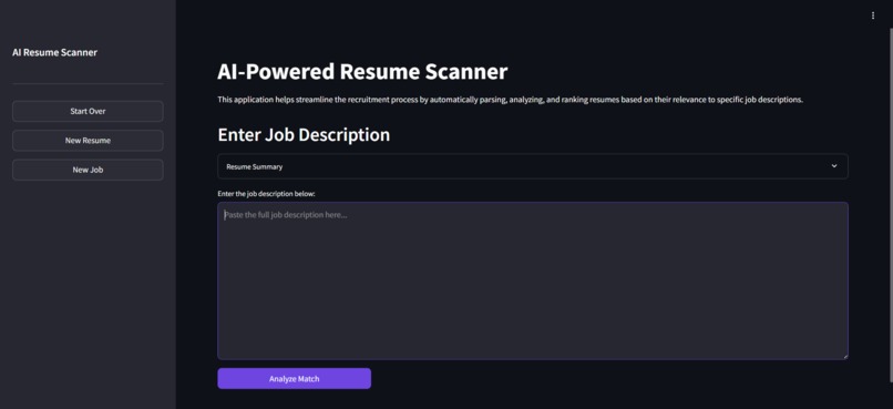 AI-Powered Resume Scanner – screenshot 3