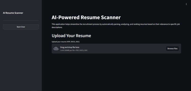 AI-Powered Resume Scanner – screenshot 2