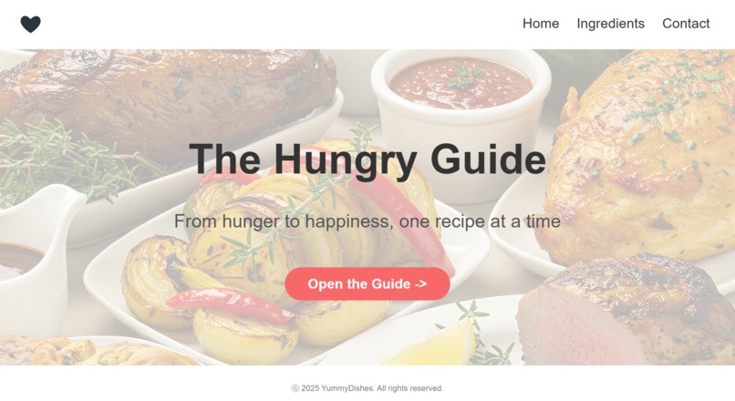 The Hungry Guide – screenshot 1