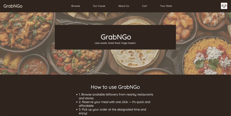 GrabNGo – screenshot 1