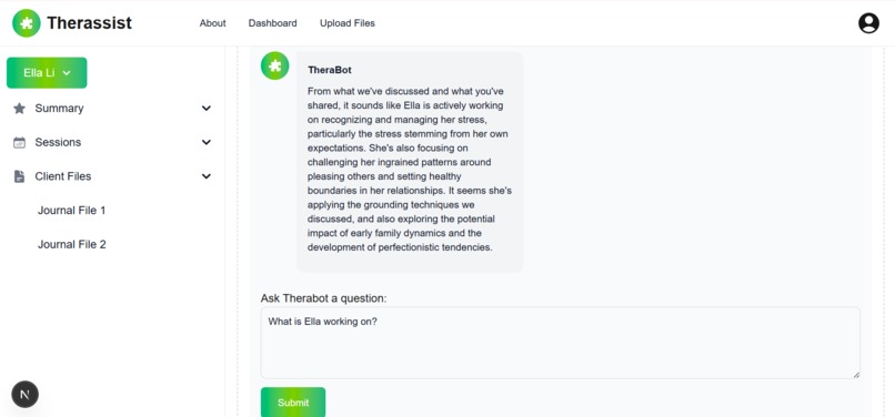 Therassist – screenshot 3