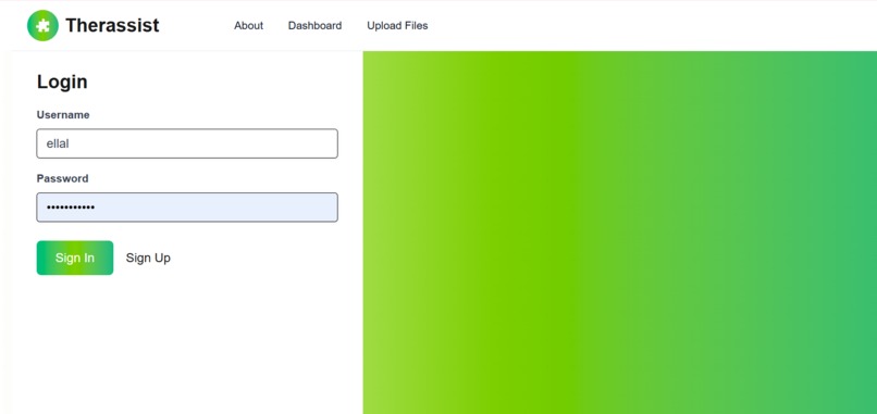 Therassist – screenshot 5